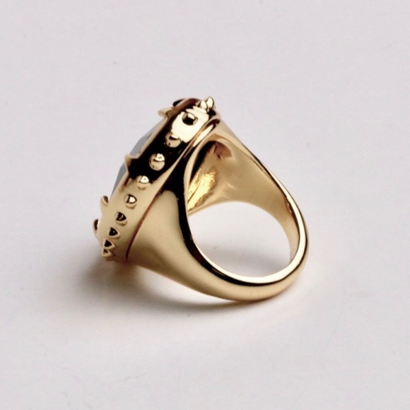 Alexis Bittar Georgian Stone Cocktail Ring - Picture 5 of 7